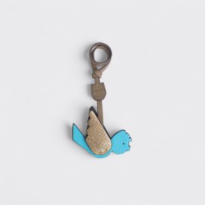 BIRD FLY GOLDEN CHARM J01